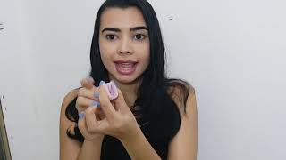 COMO COLOCAR O COLETOR MENSTRUAL  rapido e fácil seu coletor fica amassado Veja como resolver [upl. by Falzetta]