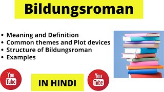 Bildungsroman novel in English literature  Literary term  meaning  Examples  structure  UGCNET [upl. by Basso534]