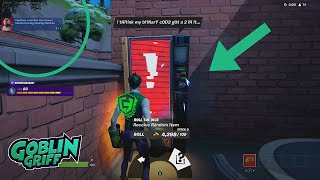 How to Purchase a Random Item from a Malfunctioning Vending Machine  Fortnite Season Quest [upl. by Orlan652]