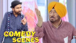 Best Comedy Scenes  Jaswinder Bhalla  Harby Sangha  Punjabi Comedy Scenes [upl. by Erehs]