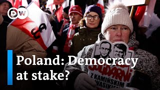 Poland Democracy at stake  DW News [upl. by Aicilaana568]