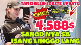 TANCHELLIE LOBETE UPDATE  ITO PALA DAHILAN 2588 LANG NAMAN DAW SAHOD NYA FOR FEW DAYS [upl. by Etterb]