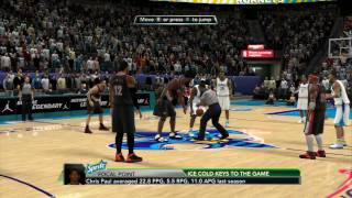 NBA 2K10 My Player Playoffs  Blazers vs Hornets Game 4 [upl. by Gertrudis256]