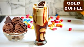 Cold Coffee 2 Style at Home in Hindi  कोल्ड कॉफ़ी कैफे स्टाइल बनाए घर पर  CookWithNisha [upl. by Fillbert618]