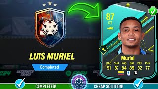 87 Moments Luis Muriel SBC Completed  Cheap Solution amp Tips  FC 24 [upl. by Manley]