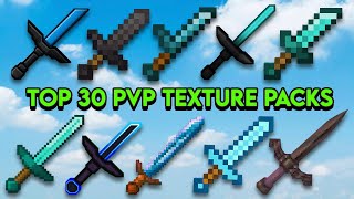 Top 30 Texturepacks For PvP amp Crystal PvP 119 [upl. by Iman]