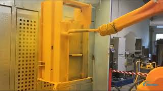 Powder Coating Plant with Nordson Robotic Application [upl. by Oika]