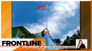 Warehouse sa Valenzuela ipinasara dahil sa paglagay ng watawat ng China  Frontline Pilipinas [upl. by Euqinehs335]