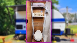 Over Toilet Storage for Sun Lite 16BH Travel Trailer [upl. by Isaac]