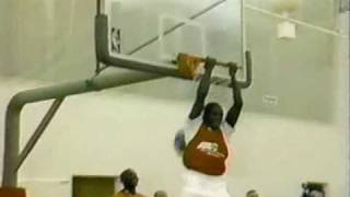 Larry Jordan MJs brother dunking [upl. by Ahsieka]