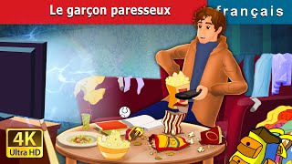 Le garçon paresseux  The Lazy Boy in French FrenchFairyTales [upl. by Stahl142]