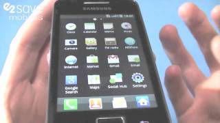 Samsung Galaxy Ace S5830 Review [upl. by Nallad]