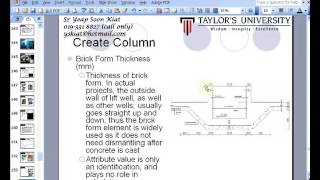 Glodon GAS Column And Pad Footing Tutorial Video [upl. by Amsirhc493]