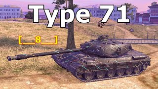 Type 71  2 Kills • 61K DMG • WoT Blitz [upl. by Accever]