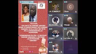 pourquoi Simone Gbagbo ne doit plus porter le nom Gbagbo  live tiktok [upl. by Valerye]