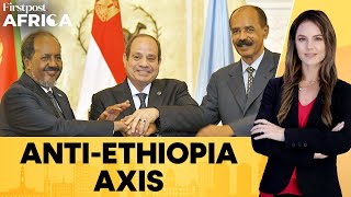 Egypt Eritrea Somalia Leaders Boost Ties In Asmara Amid Tensions With Ethiopia  Firstpost Africa [upl. by Afinom478]