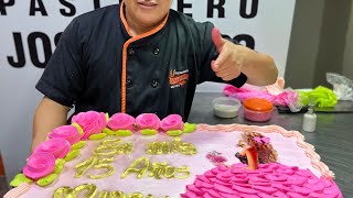 TORTAS DE 15  TORTAS PARA 15 AÑOS CON PISOS SEPARADOS [upl. by Nyret]