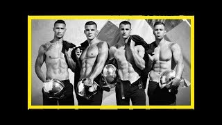 Estos bomberos franceses harán un calendario tan sexy para el 2017 que te elevará la temperatura [upl. by Ardnossak]