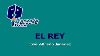 EL REY VICENTE FERNANDEZ KARAOKE ANCHERA [upl. by Atirac]