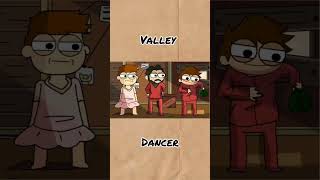 Valley Dancer notyourtype shorts notyourtype funny animation [upl. by Iderf454]