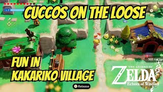 Cuccos on the Loose  funniest quest in Zelda Echoes Of Wisdom [upl. by Aihsekan258]