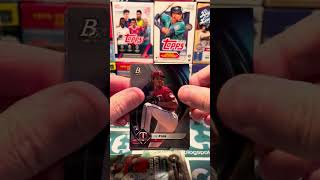 2022 Bowman Platinum Baseball Cards Pack Opening Rookieswaxpack baseballcards rippingpacks [upl. by Williamsen]