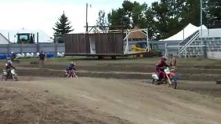 CRASH Pee Wee 50cc VS 65cc Motocross [upl. by Warfeld]