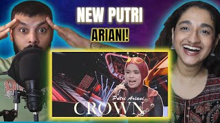 COUPLE Reacts to Putri Ariani  quotCrownquot Official Music Video  REACTION [upl. by Cristi]