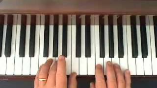 O Christmas Tree  Piano lesson for beginners [upl. by Priscella]