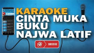 Najwa Latif  Cinta Muka Buku  Karaoke [upl. by Anirahc]