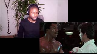 Rocky 4 Apollo Creed vs Ivan Drago REACTION [upl. by Sadowski]