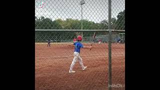 baseball went 35 today 1 rbi 2 stolen base [upl. by Annaoi]