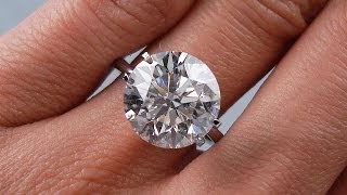 543 ct Round Brilliant Cut H SI2 Diamond Solitaire Engagement Ring  BigDiamondsUSA [upl. by Sherill]