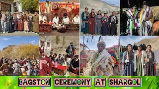 Bagston ceremony Stanzin Sonam amp Sharab Dolma Shargol village Manay pa24oct 2024 [upl. by Yeltrab]