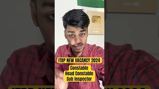 ITBP NEW VACANCY 2024  itbp constable  Head constable new vacancy 2024 [upl. by Rhtaeh]