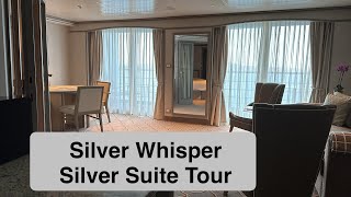 Silversea Silver Whisper Silver Suite Tour [upl. by Rosinski]