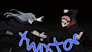 Itadori amp Todo VS Mahito twixtor 4K  CC Jujutsu kaisen season 2 ep 21 [upl. by Ellesig]