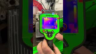 VW heater matrix blocked  snap on thermal image garage repair cars fail tools [upl. by Harding440]