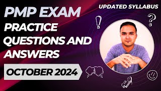 PMP Exam Questions 2024 Oct and Answers Practice Session  PMP Exam Prep  PMP for Project Manager [upl. by Moser]