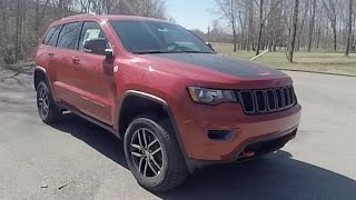 2017 Jeep Grand Cherokee Trailhawk 4X4WalkAround VideoInDepth Review [upl. by Boigie]