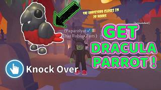 HOW TO GET DRACULA PARROT IN ADOPT ME HALLOWEEN UPDATE [upl. by Durnan]