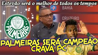 Palmeiras encaminha o título do brasileiro após vencer o Juventude crava comentarista [upl. by Ahsinnod]