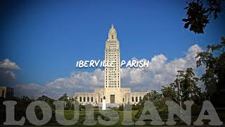 How to pronounce US places IBERVILLE PARISH Louisiana [upl. by Camila111]