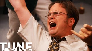 Dwight Goes Crazy for Christmas ft Savatage  The Office US  TUNE [upl. by Nessie]