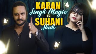 Hypnotising SuhaniShah  Karan Singh Magic [upl. by Brocky]