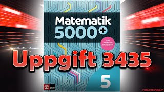 Matematik 5000 5 Uppgift 3435 [upl. by Thurman]