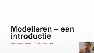 Natuurkunde modelleren in Coach  Introductie [upl. by Airaet786]