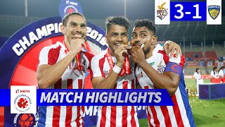 ATK FC 31 Chennaiyin FC  Hero ISL Final  Hero ISL 201920 [upl. by Annirtak]