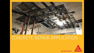 Concrete Repair Application [upl. by Dallis]