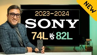 Sony 74L TV vs Sony 82L TV  Sony X82L TV  Sony X74L TV  Best TV in 2023 [upl. by Billen]